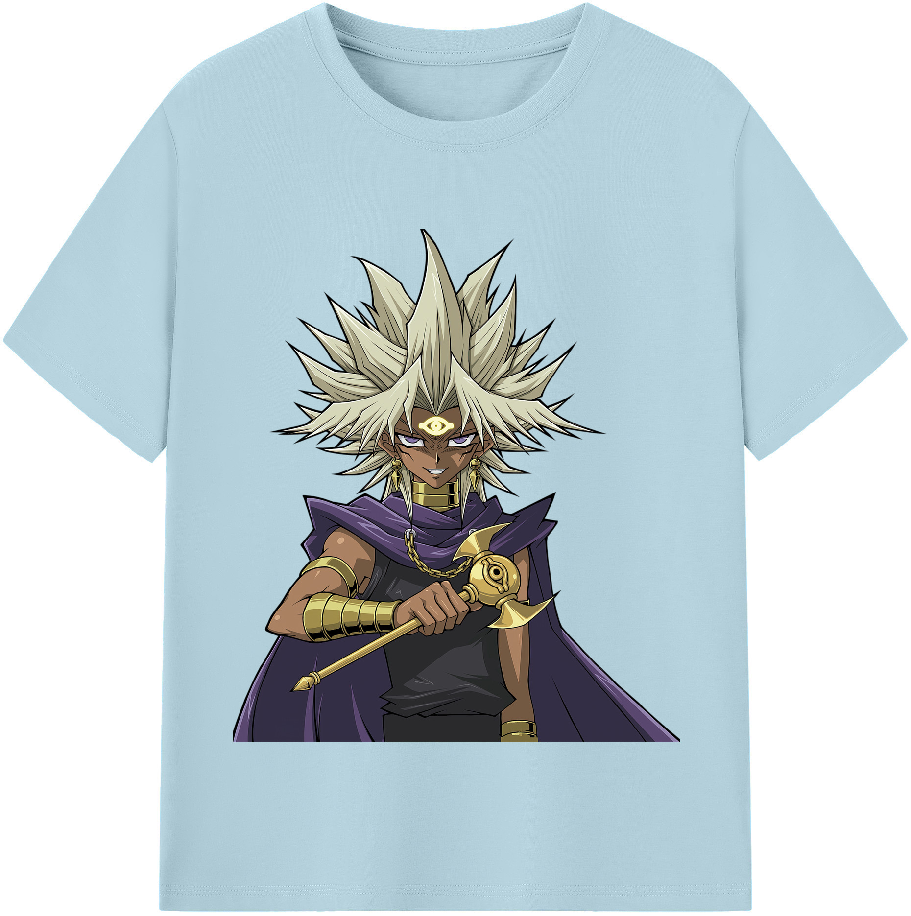 （画像用） 遊☆戯☆王 Yu-Gi-Oh! 綿100％半袖Tシャツ（フロントプリント）